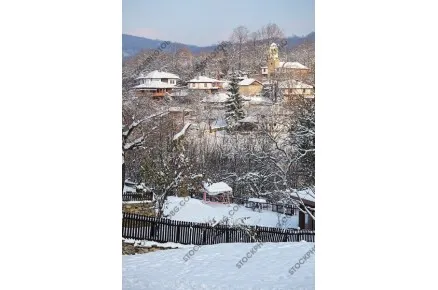 Боженци. Зимен пейзаж.