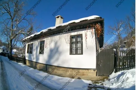 Село Боженци през зимата