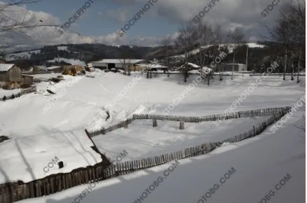 Зима в Родопите, с.Смолево
