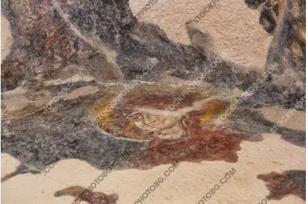 Земенски манастир. Църквата и стенописи от Земенския манастир
