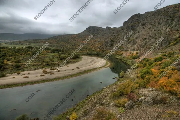 Меандър на река Арда край село Маджарово