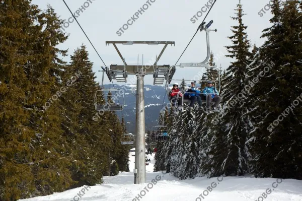 Снимка на Пампорово през зимата