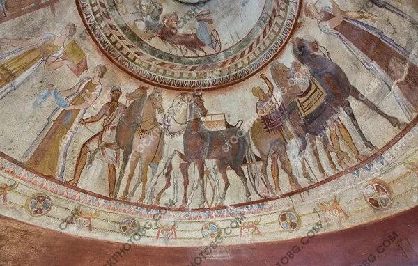 Тракийска куполна гробница в Казанлък. Казанлъшката гробница.