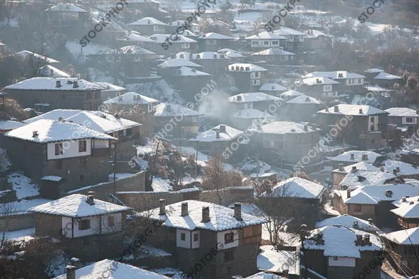 Зима в село Ковачевица