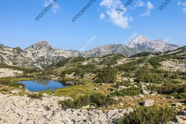 Пирин планина. Муратов връх. Планински пейзаж