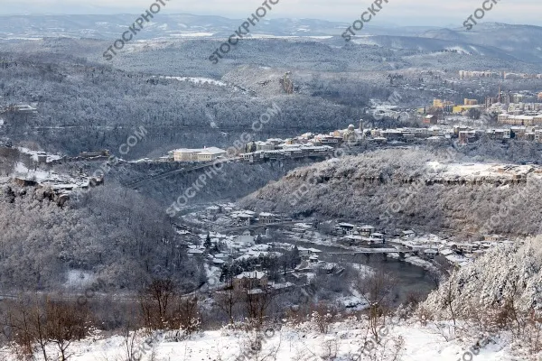 Велико Търново през зимата