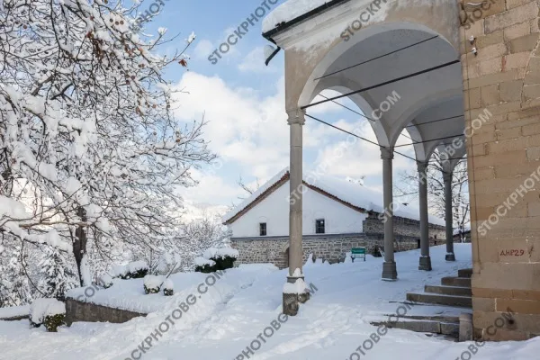 Елена старият град през зимата