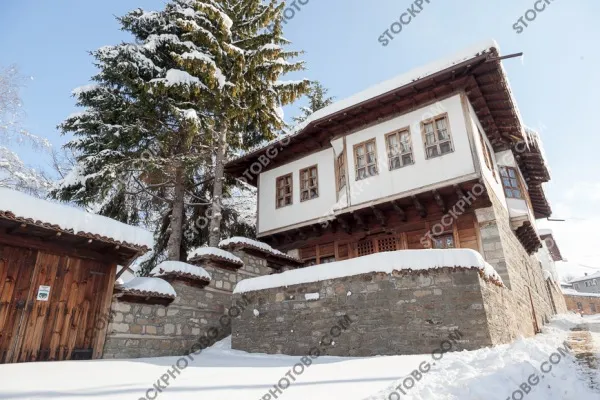 Елена старият град през зимата