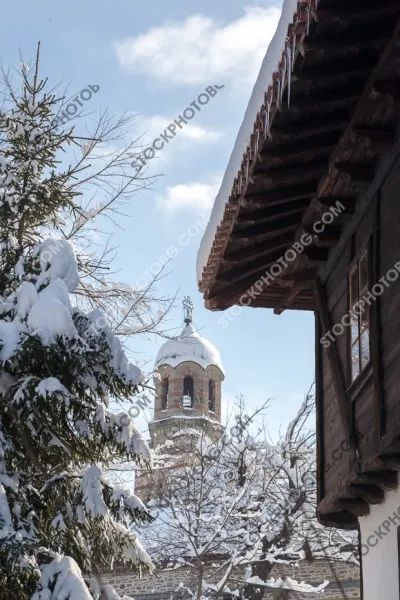Елена старият град през зимата